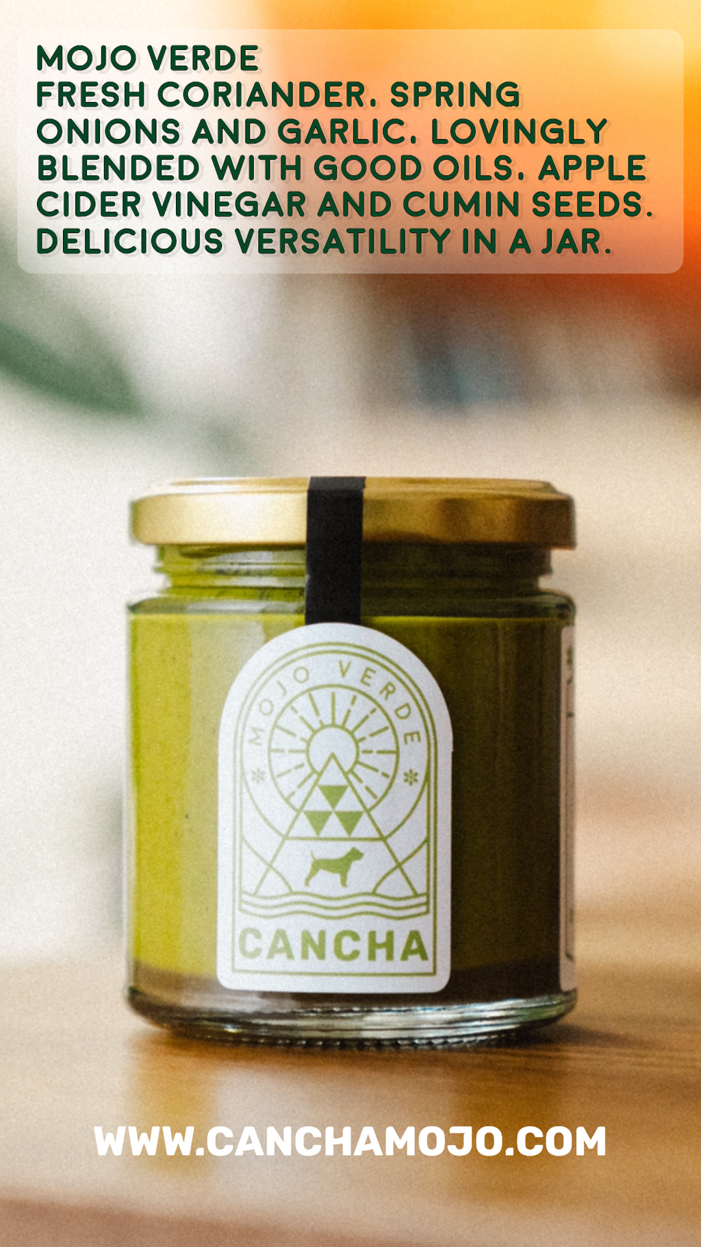 CANCHA MOJO VERDE 150g