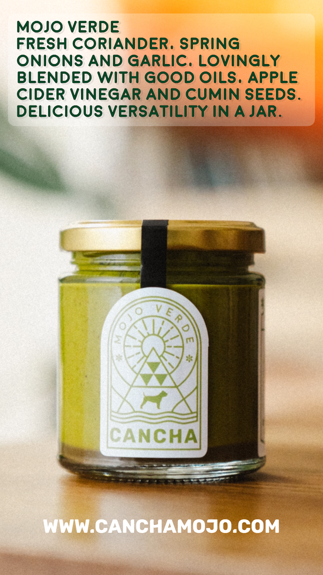 CANCHA MOJO VERDE 150g